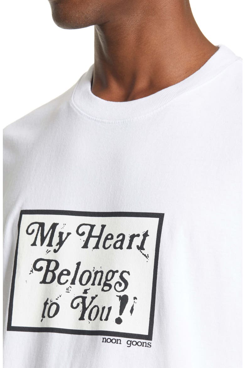 Belongs to You Graphic Tee, Alternate, color, WHITE