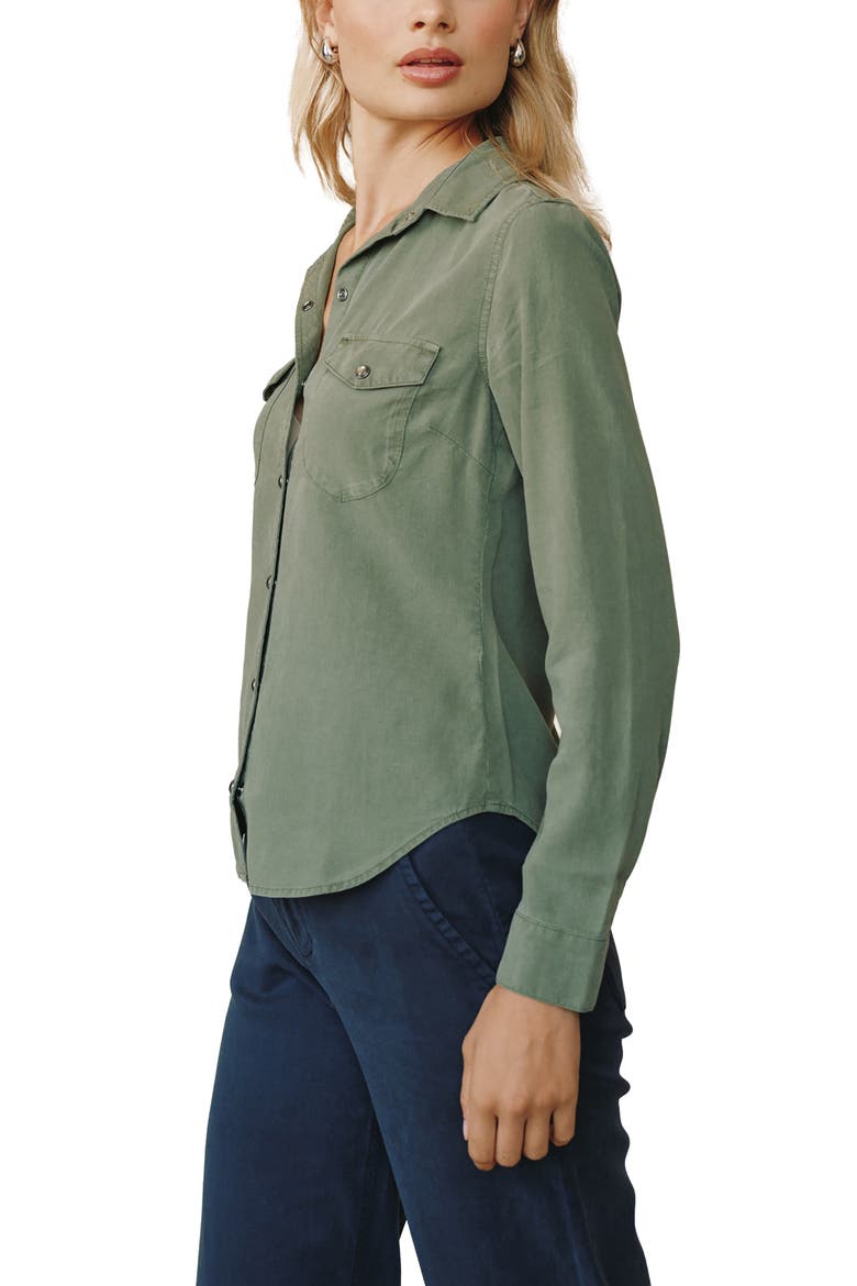 Western Shirt, Alternate, color, FERNWOOD