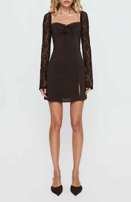 Ashwood Lace Sleeve Minidress