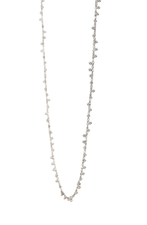 American Exchange Stud Fringe Necklace