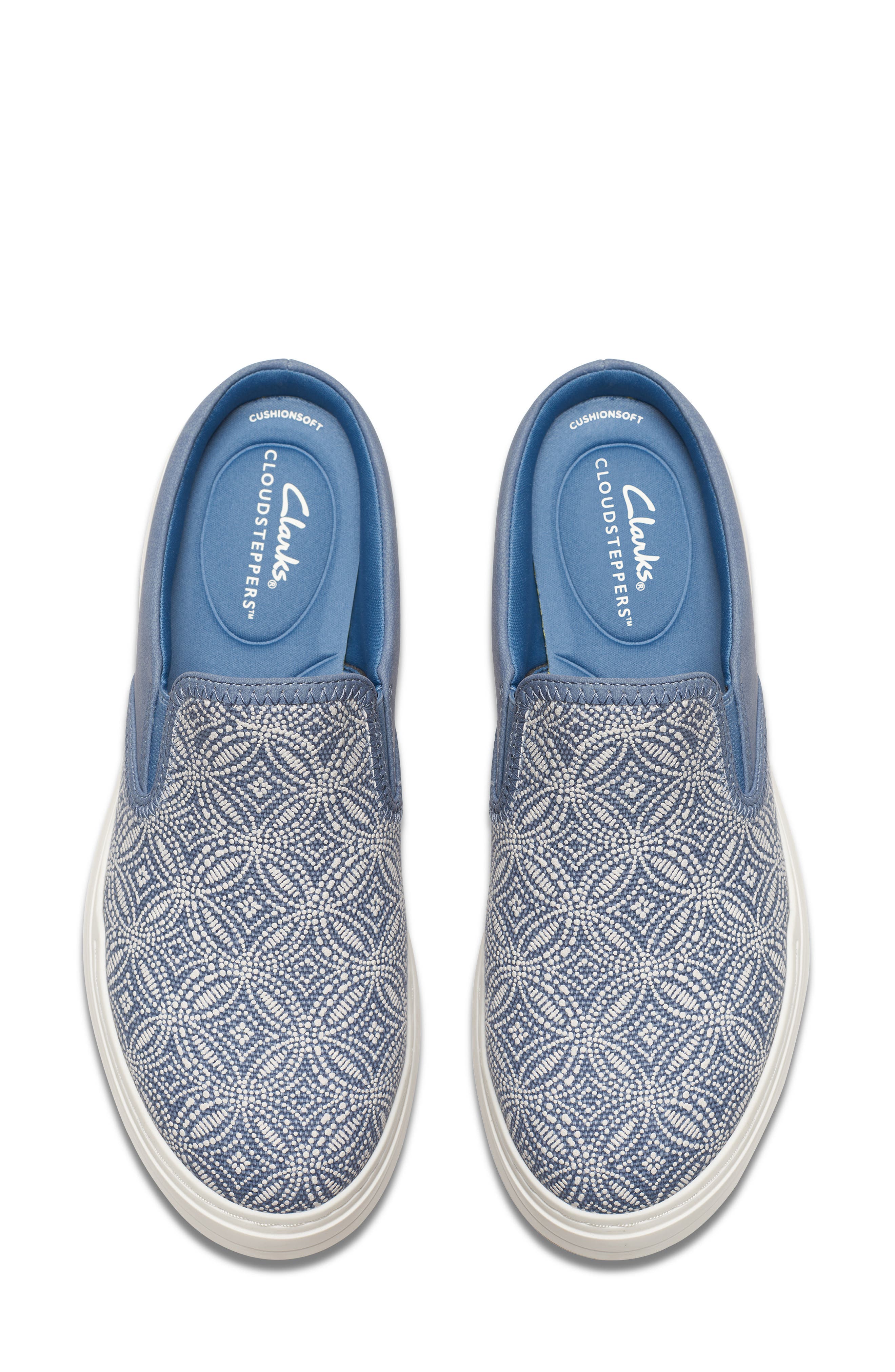 Clarks<sup>®</sup> Audreigh Cove Mule Sneaker, Alternate, color, Blue