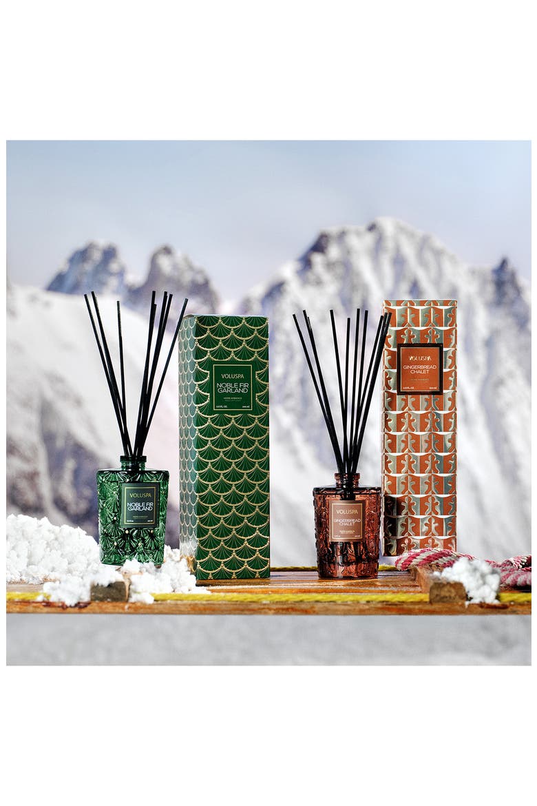 Gingerbread Chalet Reed Diffuser, Alternate, color, GINGERBREAD