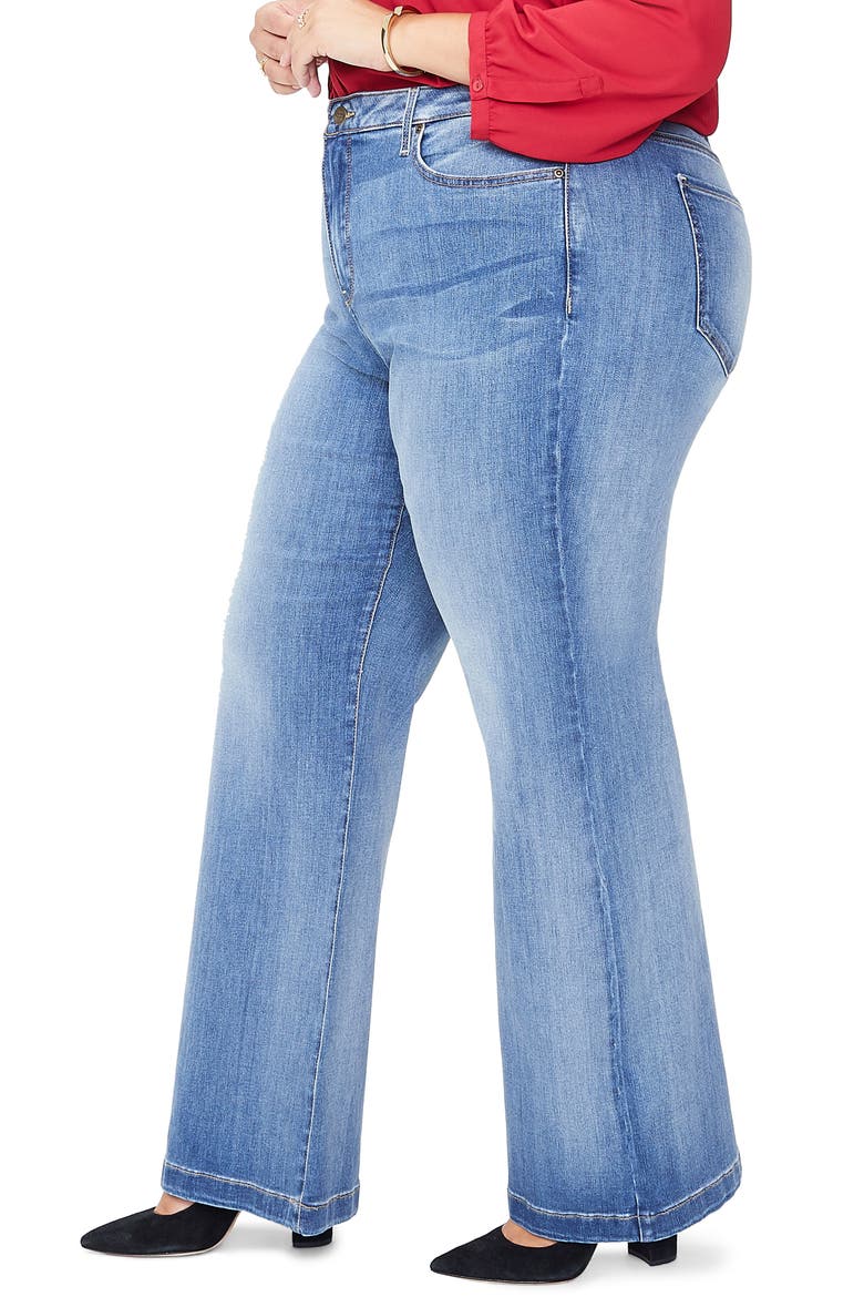 Wide Leg Jeans, Alternate, color, CLEAN CABRILLO