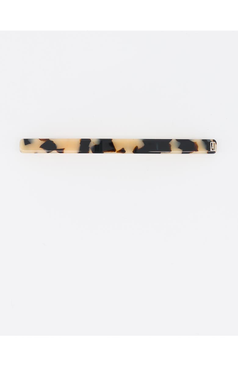 Alexandre de Paris Tuileries Fin Acetate Barette, Alternate, color, Tortoiseshell