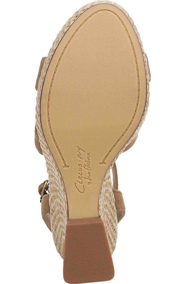 Circus NY by Sam Edelman Trina Platform Wedge Sandal, Alternate, color, Honeyed Oak