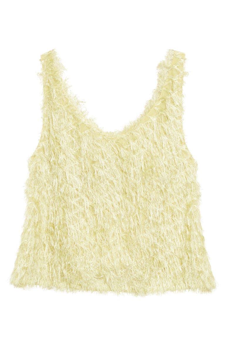 KÚR Lilly Textured Cami, Alternate, color, Lime Green