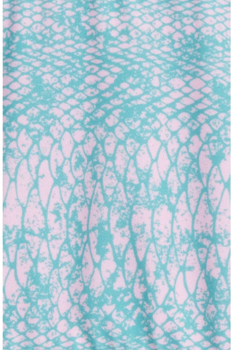Cutout One-Piece Swimsuit, Alternate, color, PEACOCK