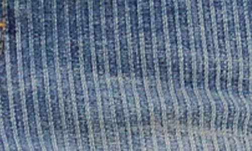 Bdg Urban Outfitters Striped Denim Miniskirt In Blue