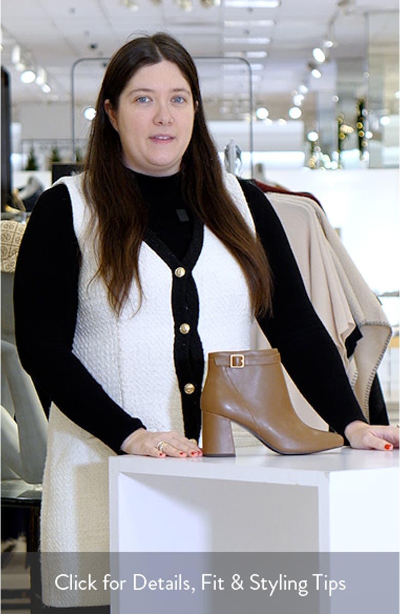 Winnipeg Block Heel Bootie, sales video thumbnail