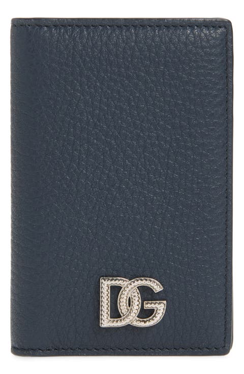 DG Logo Leather Continental Wallet
