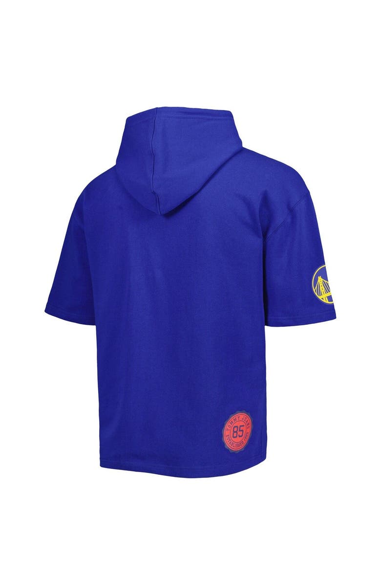 TOMMY JEANS Men's Tommy Jeans Royal/White Golden State Warriors Matthew 2 In 1 T-Shirt & Hoodie Combo Set, Alternate, color, 