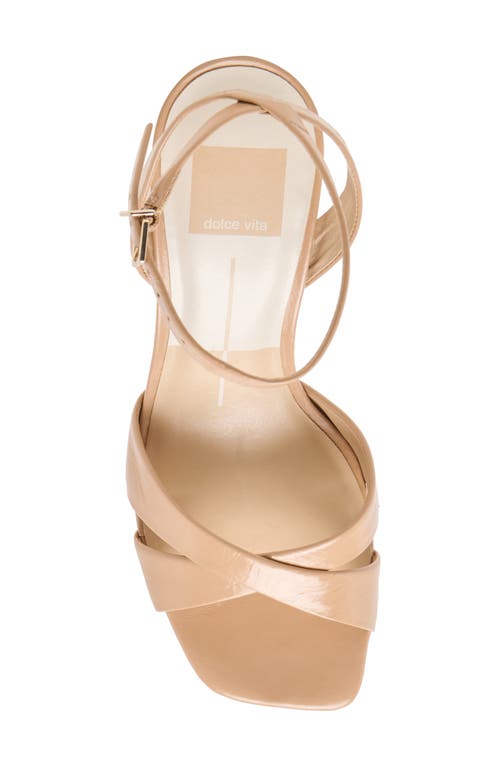Dolce Vita Gwin Ankle Strap Sandal In Gold