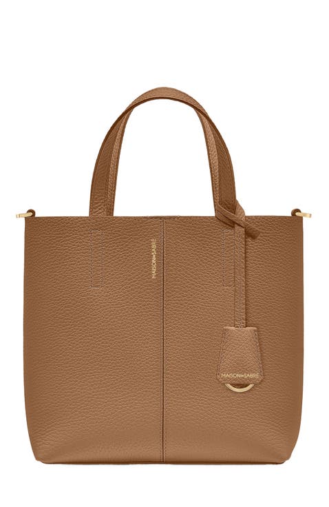 Small Leather Soft Tote