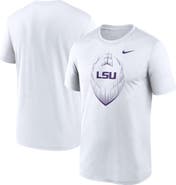 Nike Men's Nike White LSU Tigers Primetime Legend Icon Performance T-Shirt