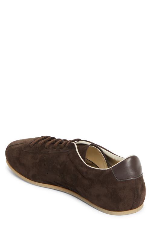 Common Projects Suede Low-profile Driving Sneakers In Brown