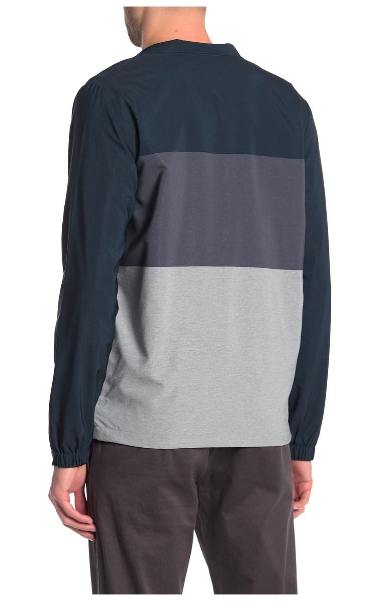 TravisMathew Johnson Colorblock Full Zip Jacket, Alternate, color,
