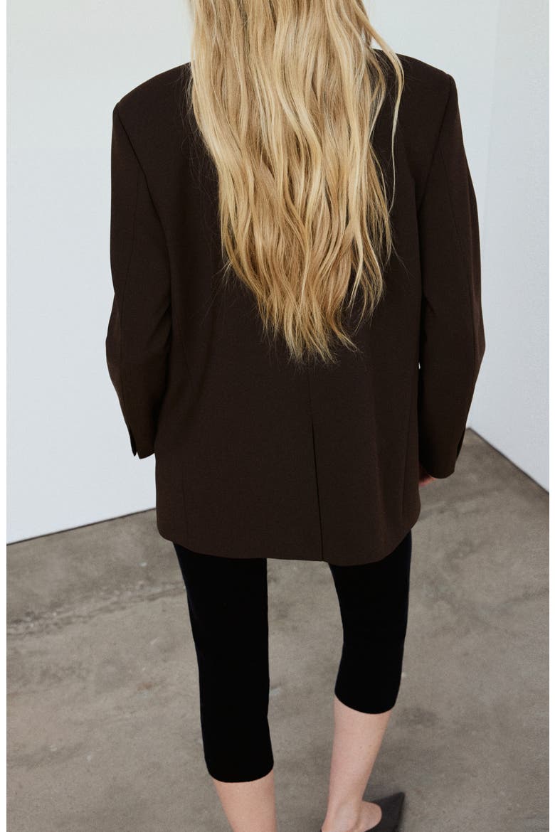 Gaby Blazer, Alternate, color, BROWN