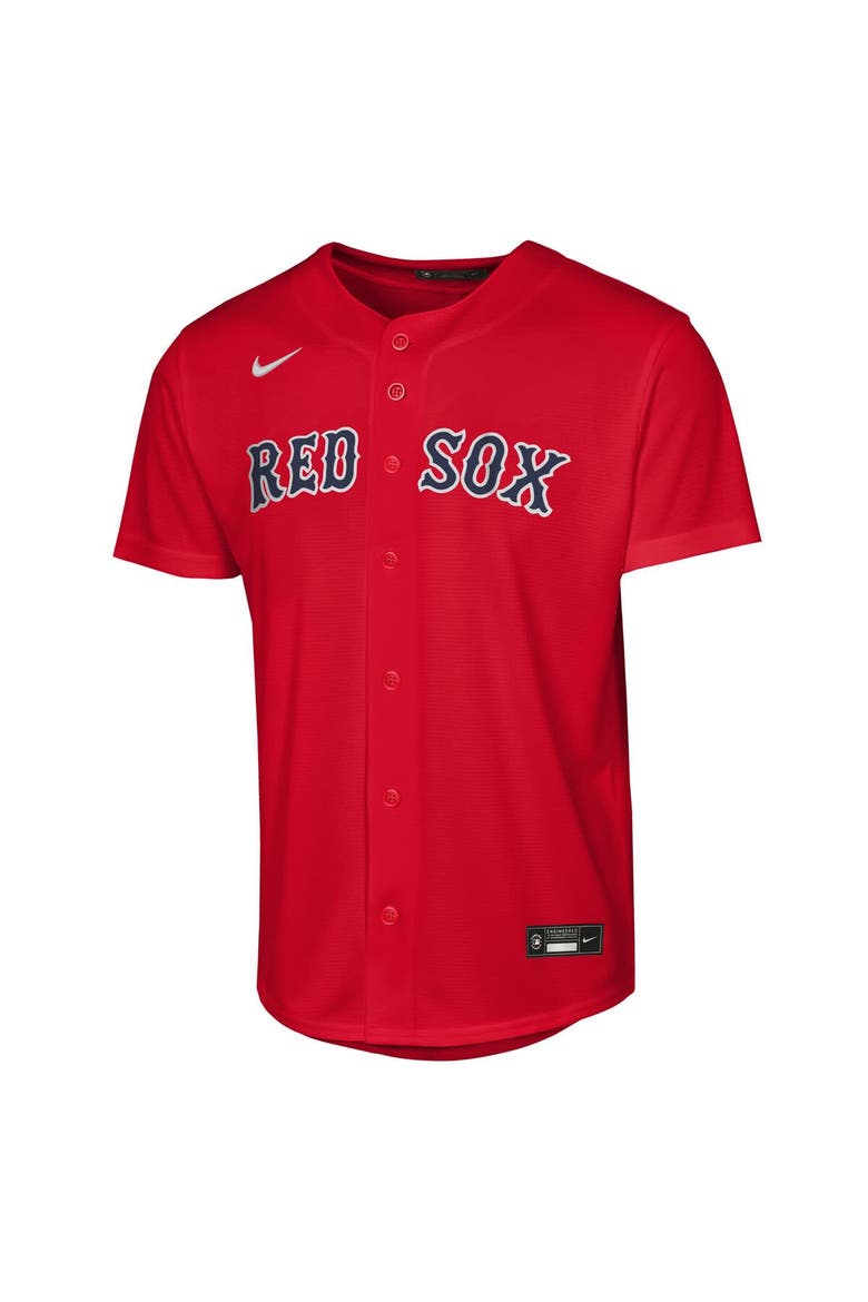 Youth Nike Red Boston Red Sox Alternate Replica Jersey, Alternate, color, Red