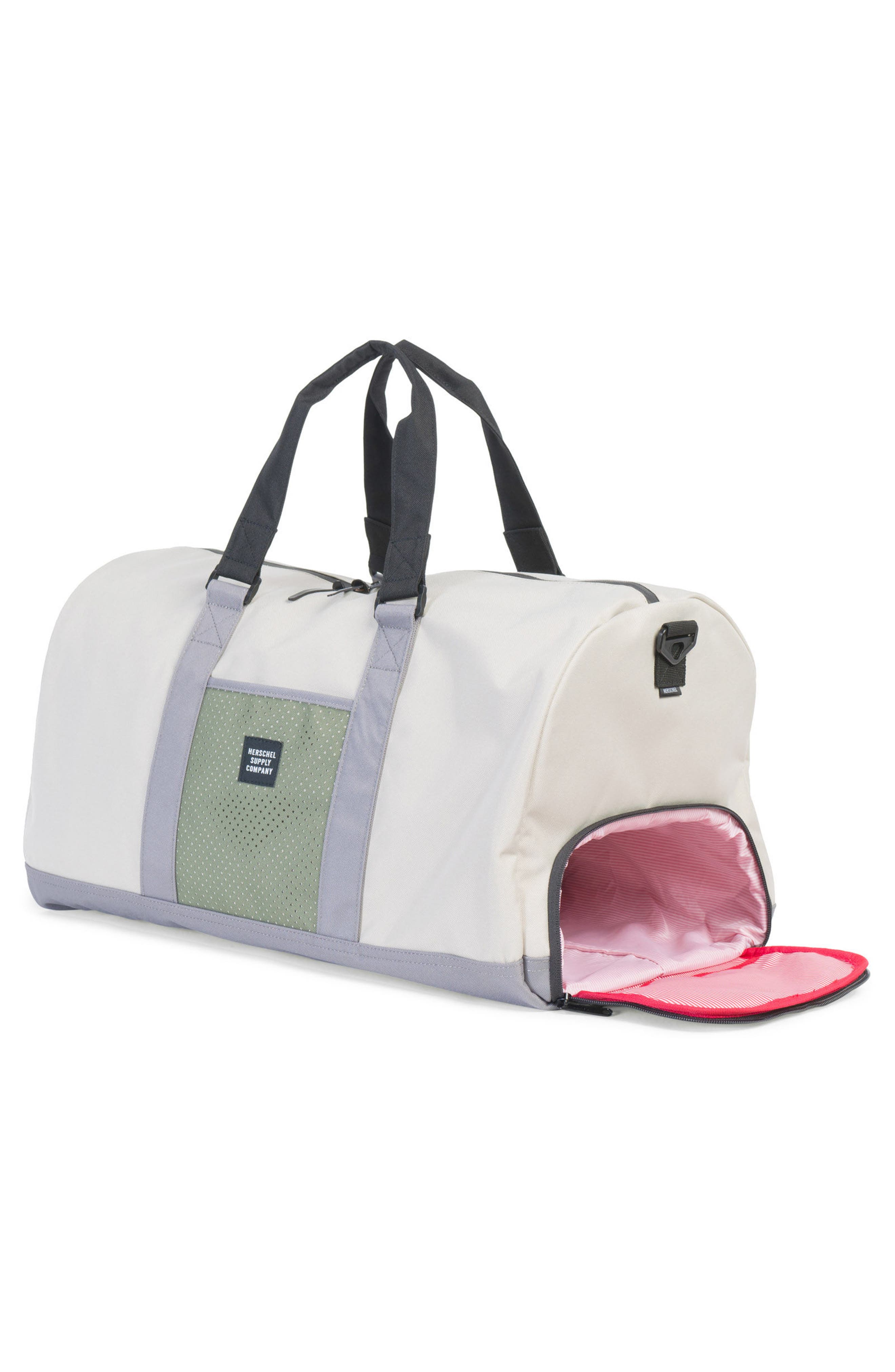 Novel Duffel Bag, Alternate, color, PELICAN/ LICHEN