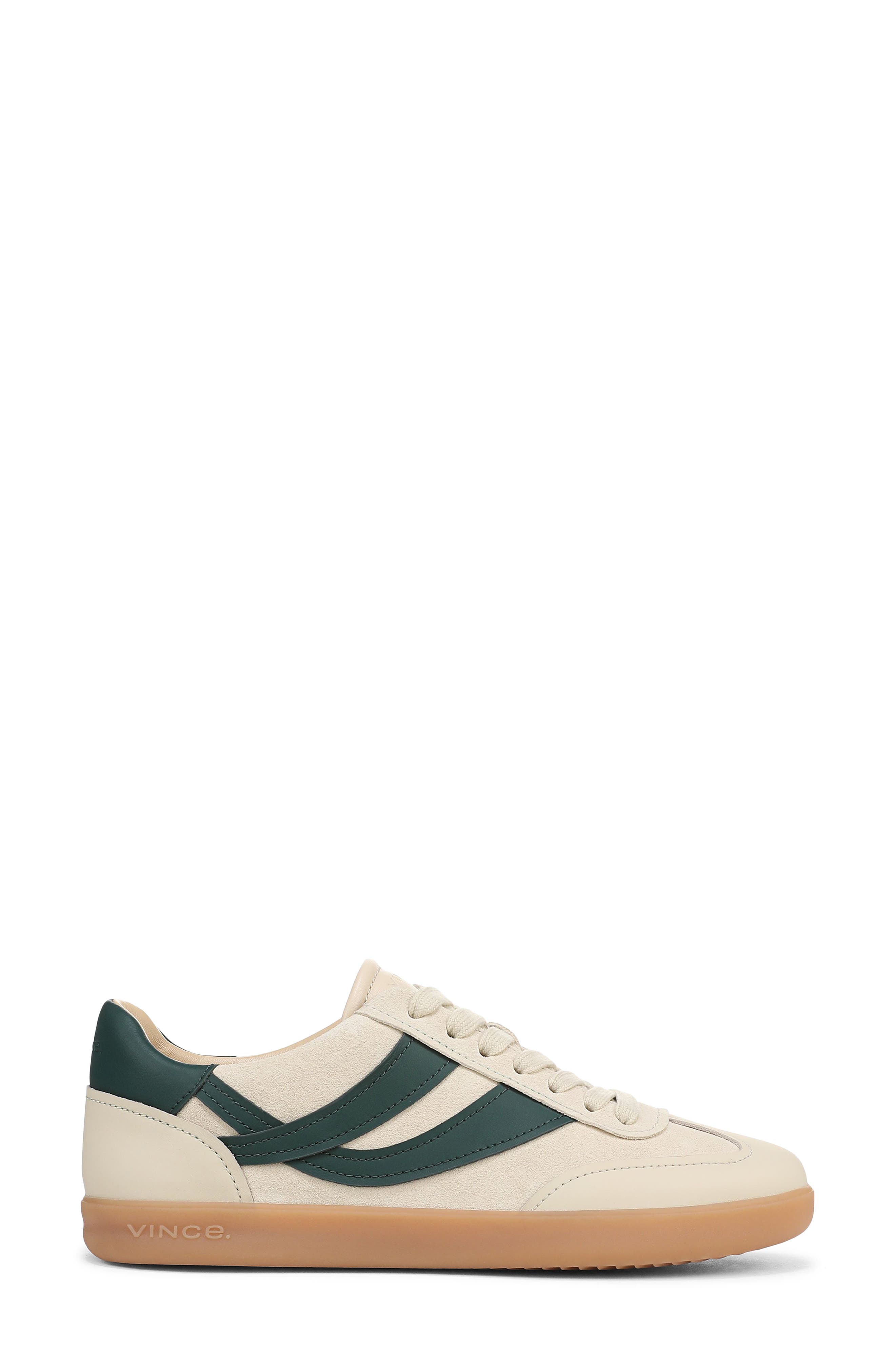 Vince Oasis Sneaker, Alternate, color, Moonlight/Billiard Green