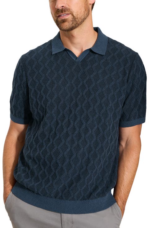 Ocean Waters Short Sleeve Polo