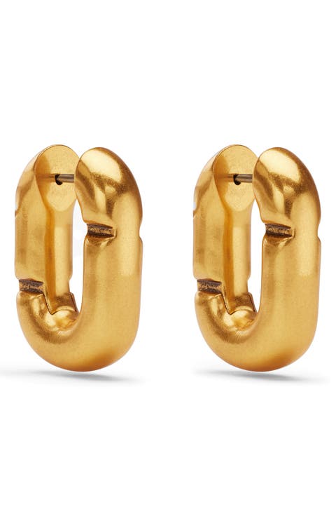 Pop J Marc Huggie Hoop Earrings