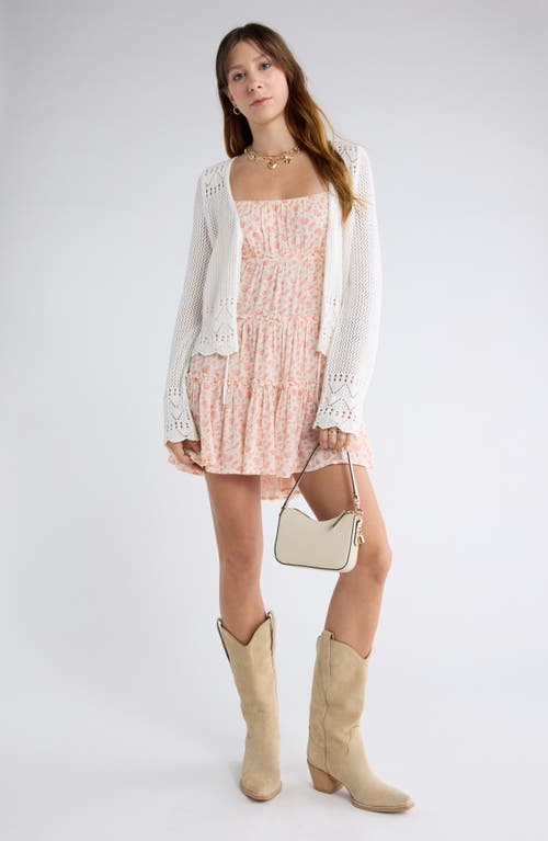 Abound Tie Back Minidress In Pink