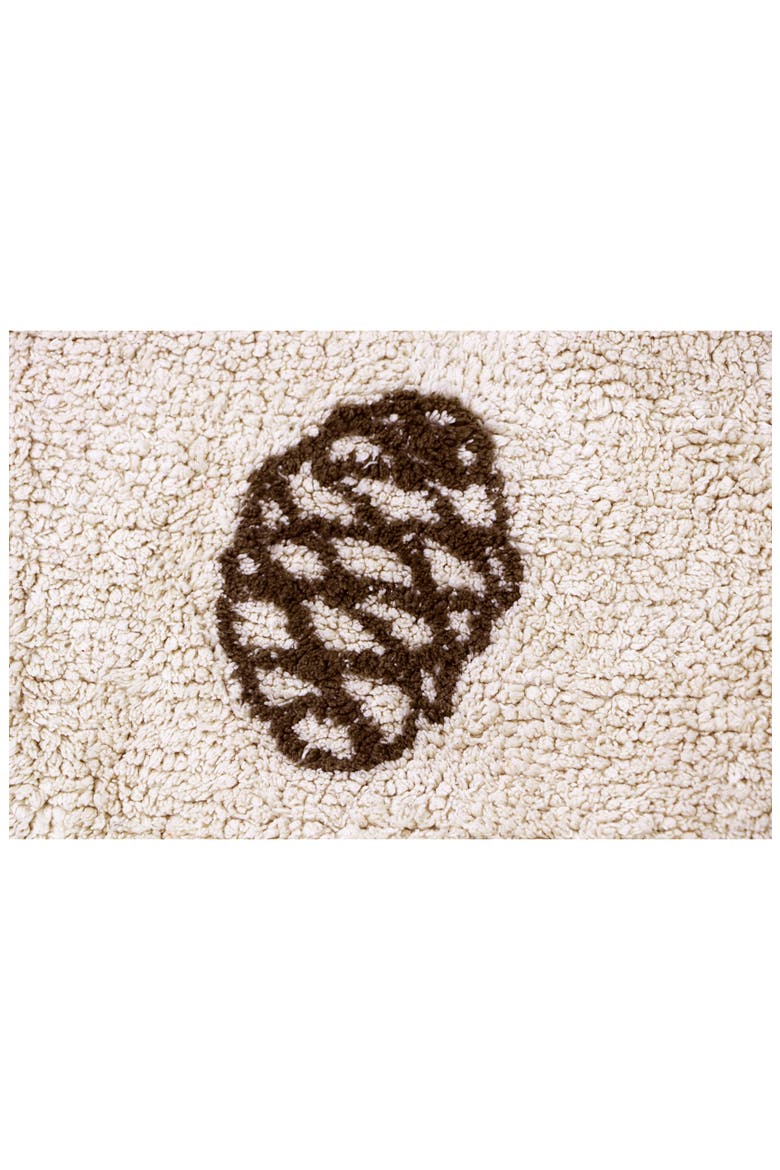 Pine Forest Washable Cotton Rug, Alternate, color, BROWN TONES