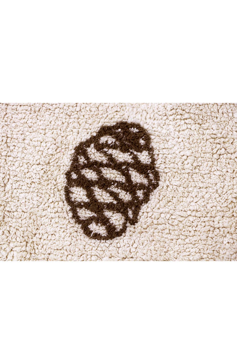 Lorena Canals Pine Forest Washable Cotton Rug, Alternate, color, Brown Tones