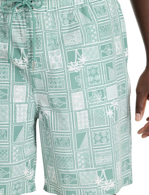 SOCIETY OF ONE BY DXL SOCIETY OF ONE BY DXL BIG & TALL CABANA PERFORMANCE SHORTS