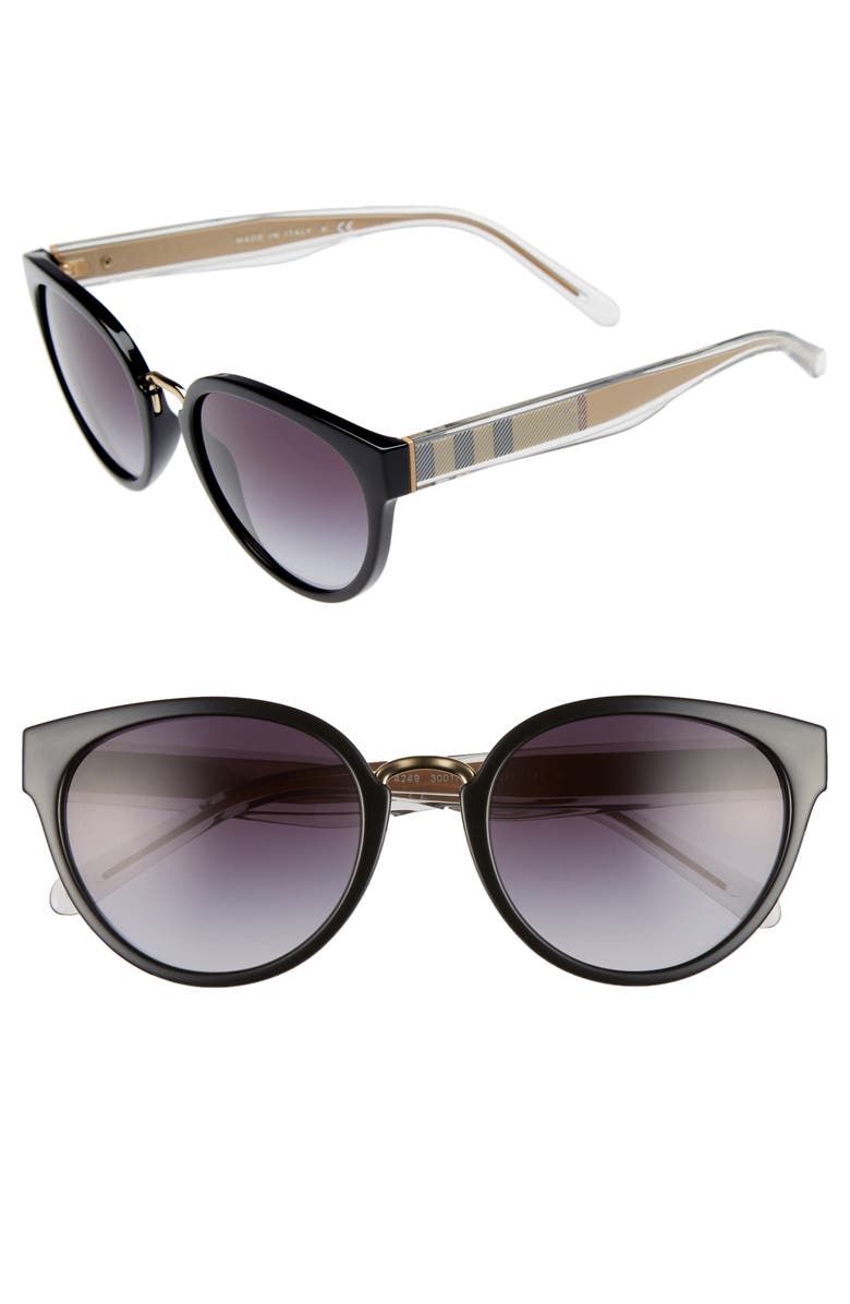 Burberry 53mm Gradient Cat Eye Sunglasses | Nordstrom display picture 2