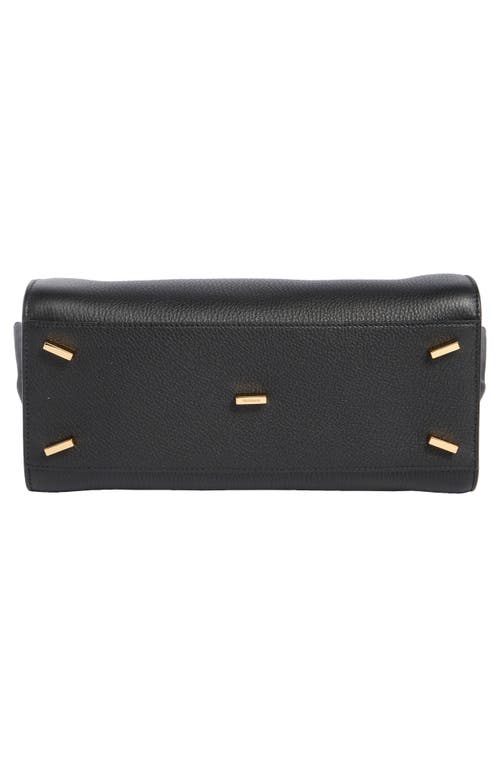 Ferragamo Studio Soft Top Handle Small Handbags Black