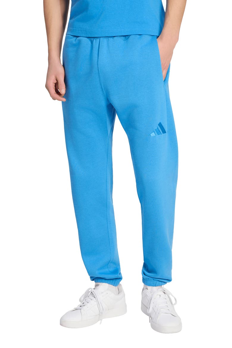 ALL SZN Fleece Regular Tapered Pants, Main, color, RAY BLUE