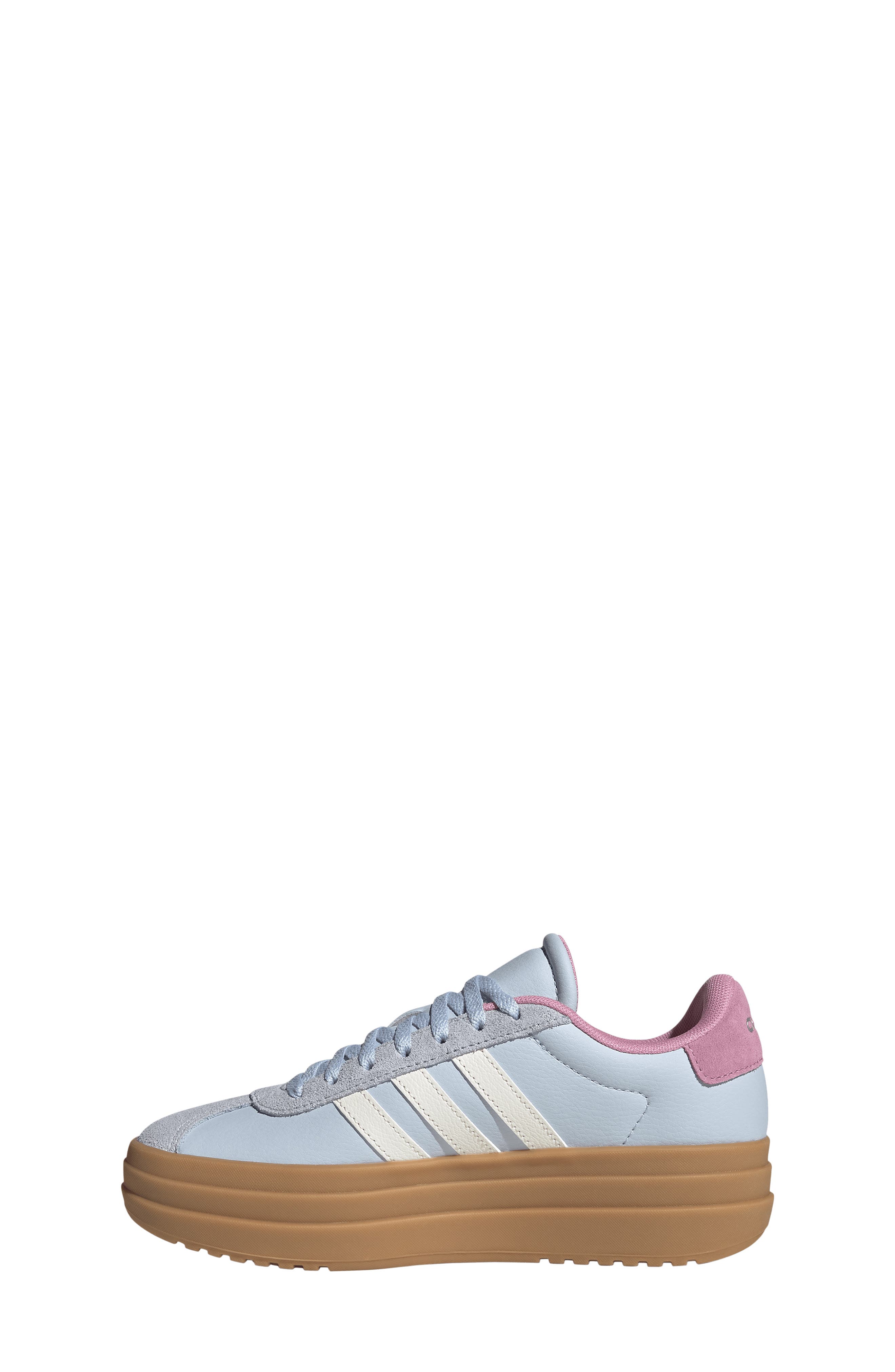 Kids' VL Court Bold Lifestyle Sneaker, Alternate, color, CRYSTAL SKY/ WHITE/ ST TROPIC