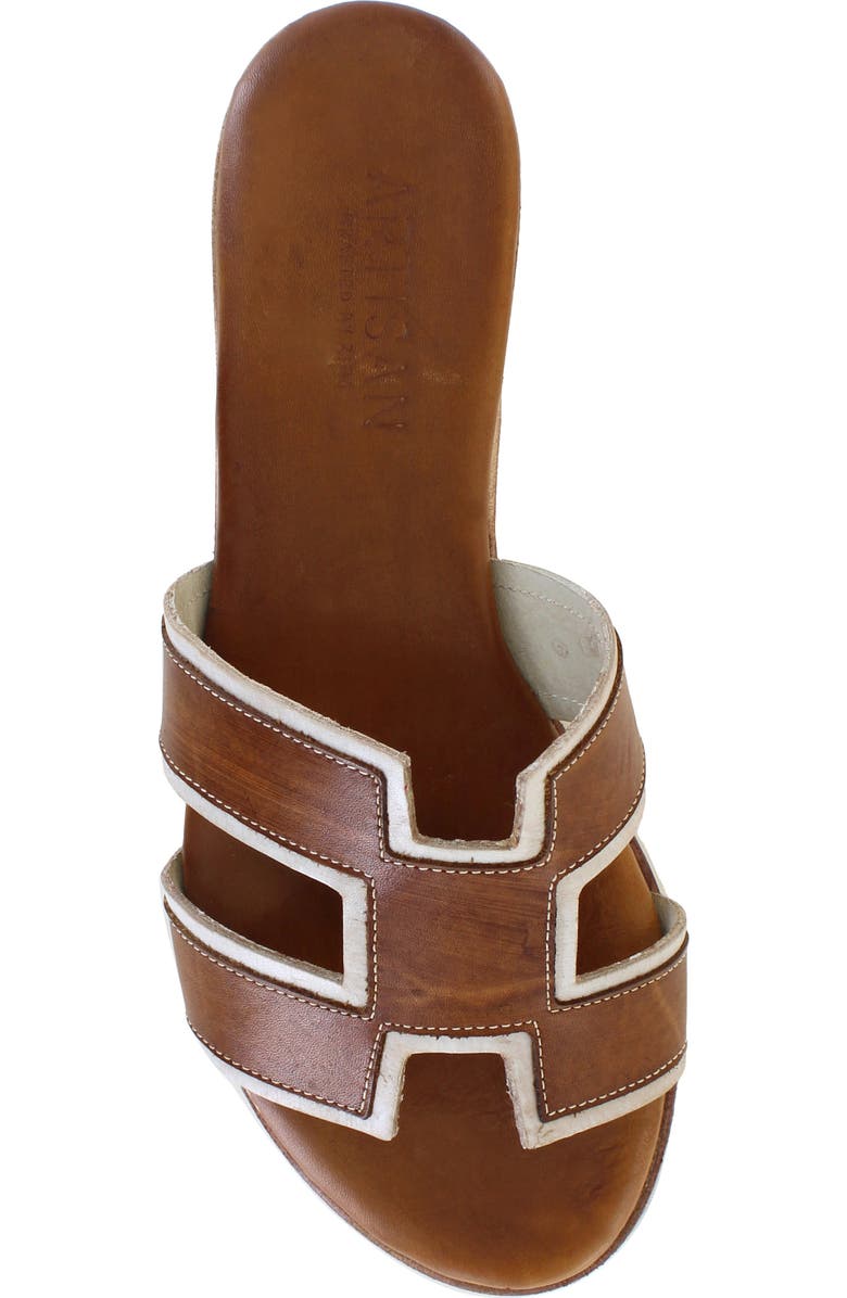 Artisan Crafted By Zigi Alitza Leather Sandal, Alternate, color, Brown