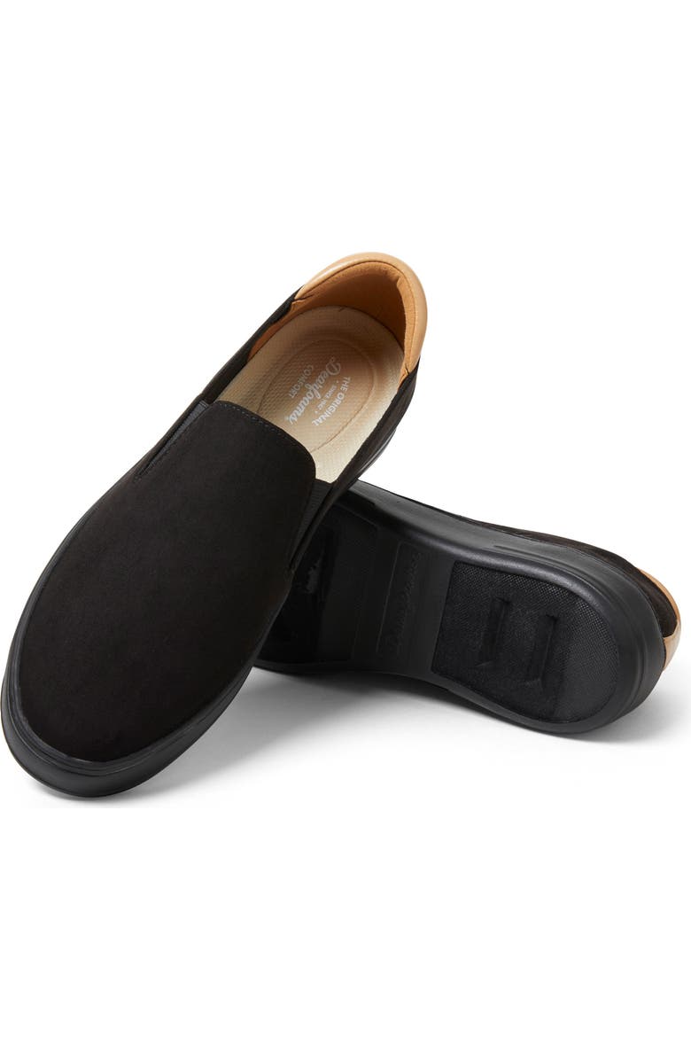 DEARFOAMS Sophie Slip-On Sneaker, Alternate, color, Black Suede