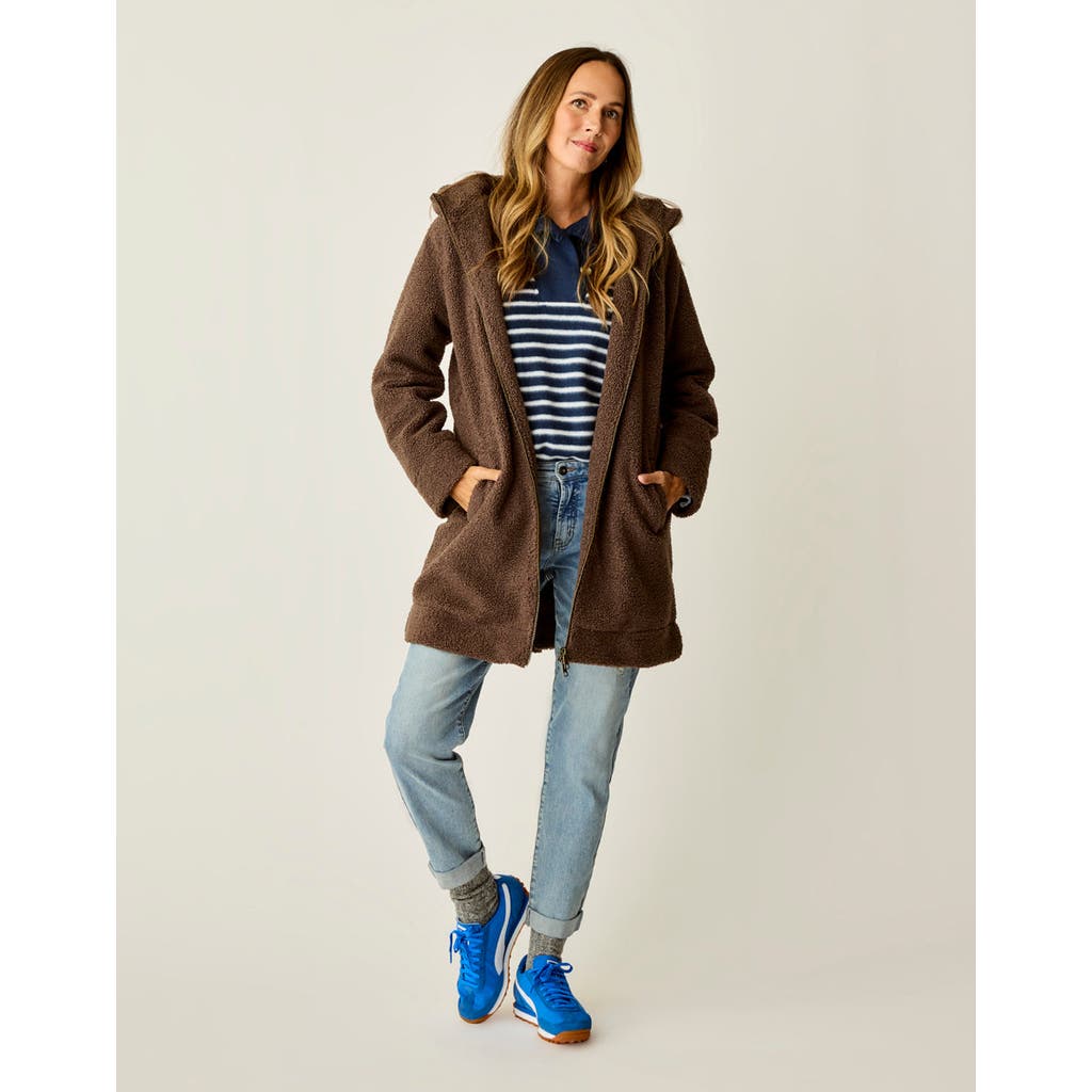 Carve Designs Indy Boucle Jacket In Brown