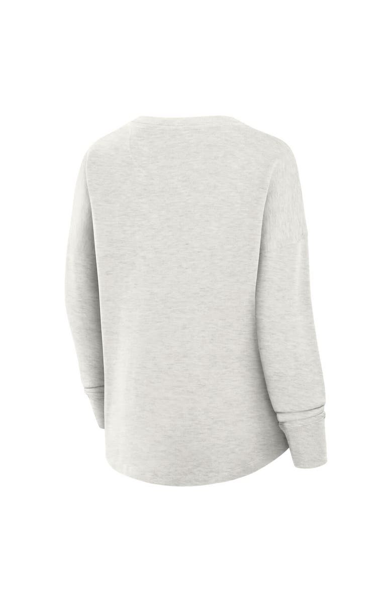 FANATICS Women
s Fanatics Heather Gray Dallas Cowboys Oversized Hometown Pullover Sweatshirt, Alternate, color, Heather Gray