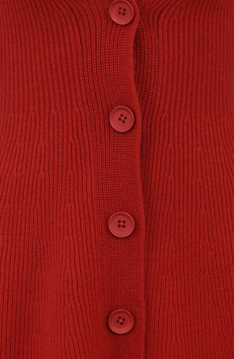 HOUSE OF CB Aubrey Long Sleeve Wool Blend Sweater Minidress, Alternate, color, Red