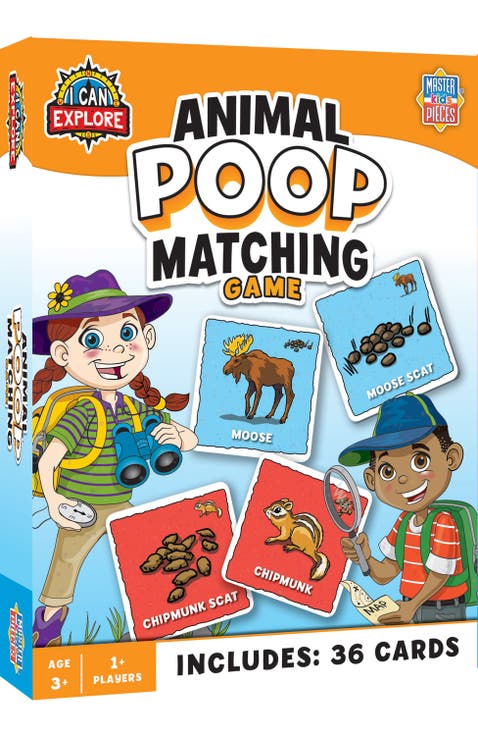 Animal Poop Matching Game