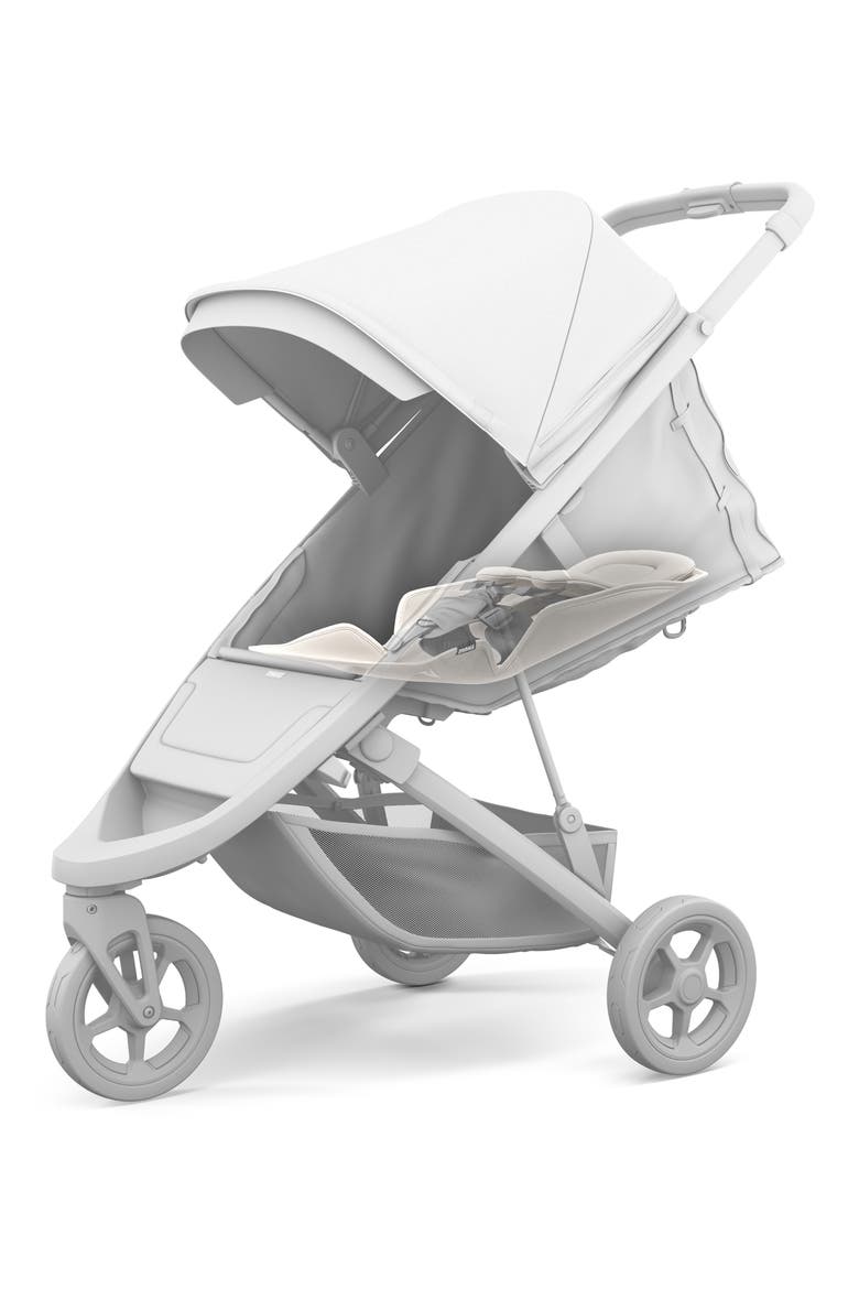 Stroller Newborn Inlay, Main, color, SOFT GREY