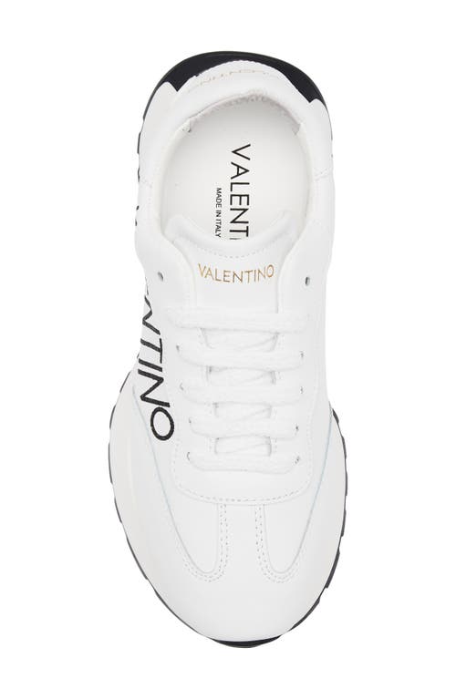 Valentino By Mario Valentino Reginal Sneaker In White