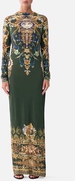Camilla Back Detail Jersey Dress