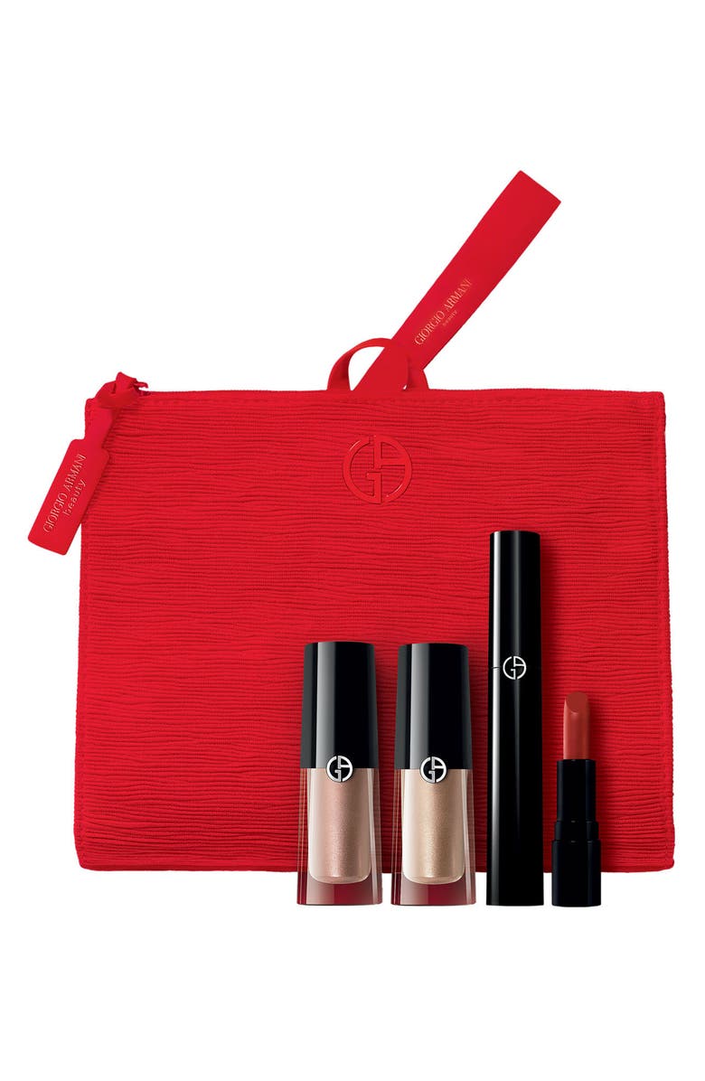 ARMANI beauty 4-Piece Eye Makeup Holiday Gift Set $130 Value, Main, color,