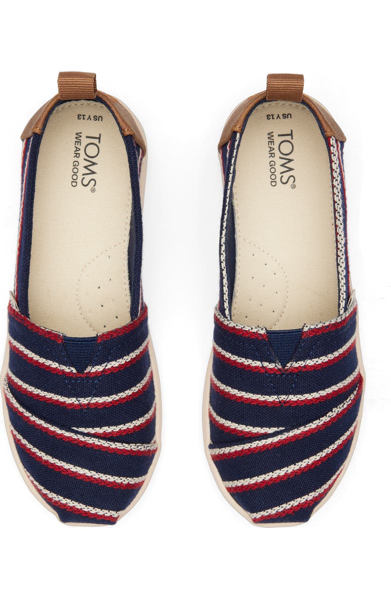 TOMS Kids' Alpargata Slip-On Sneaker, Alternate, color,