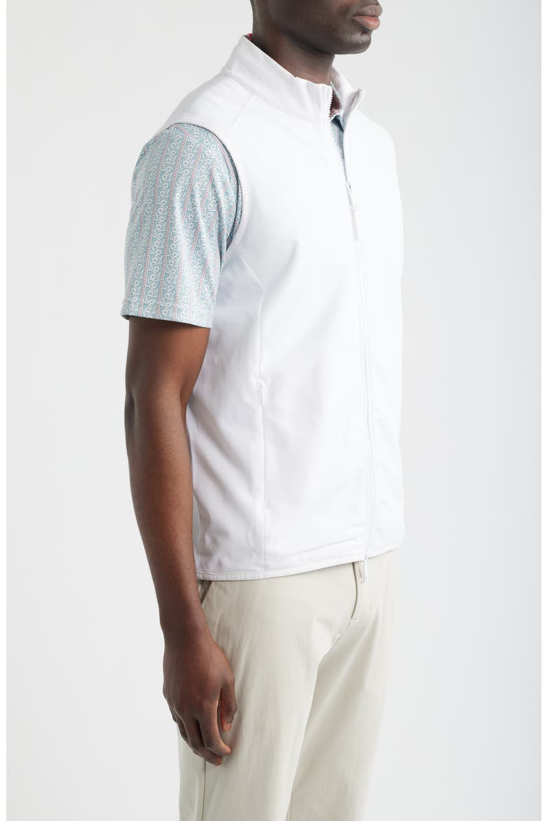 Double Knit Tech Golf Vest, Alternate, color, SNOW