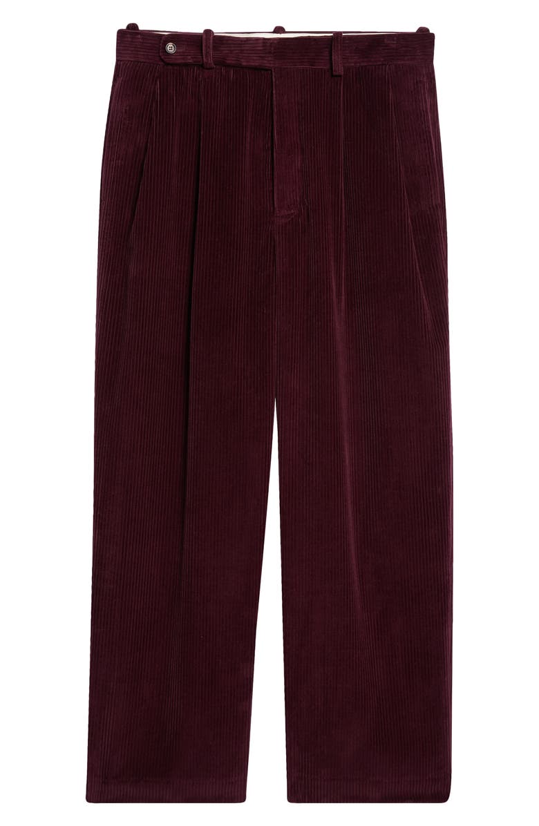 Bode McNab Corduroy Pants, Alternate, color, Dark Purple