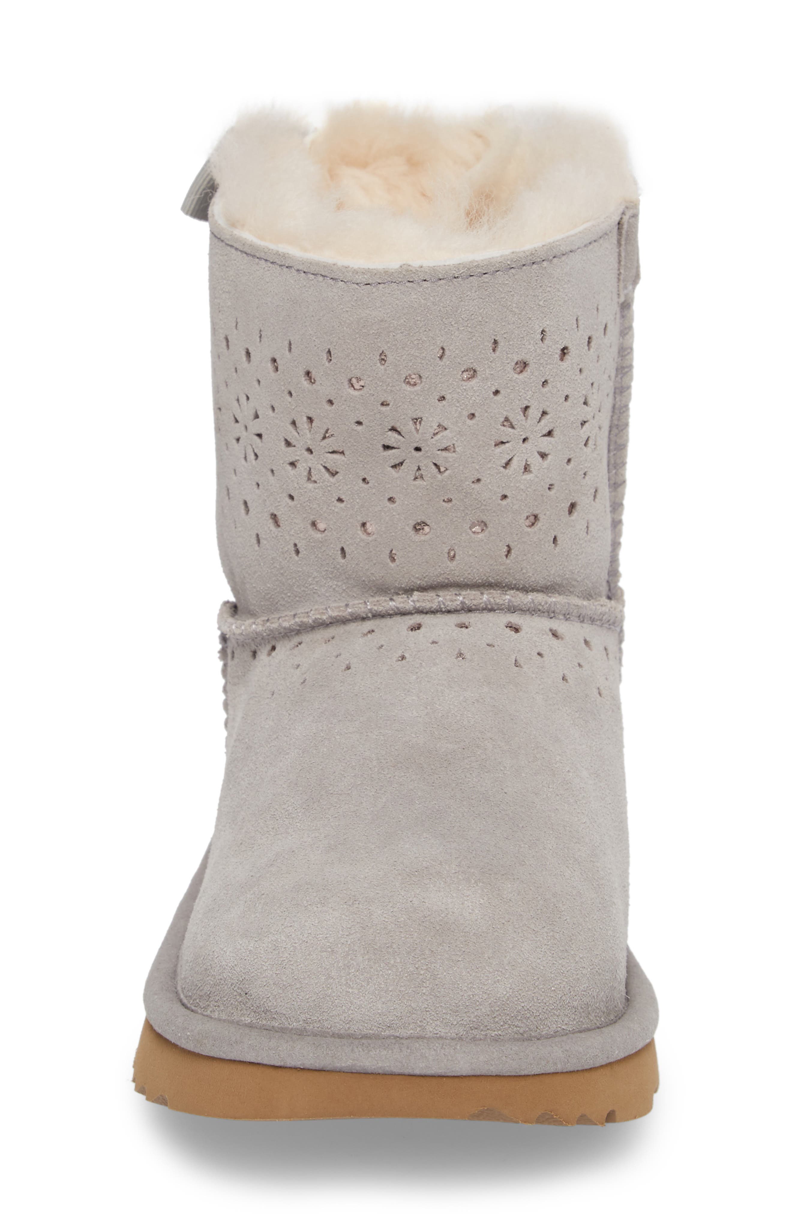UGG<sup>®</sup> Dae Perforated Tie Back Boot, Alternate, color, 