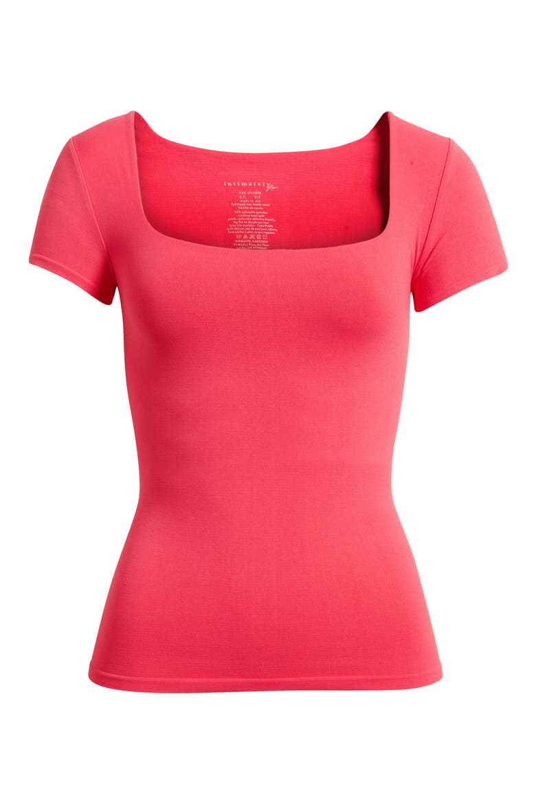 Sunfade Clean Lines Baby T-Shirt, Alternate, color, TART BERRY