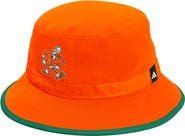 adidas Men's adidas  Orange Miami Hurricanes Bucket Hat